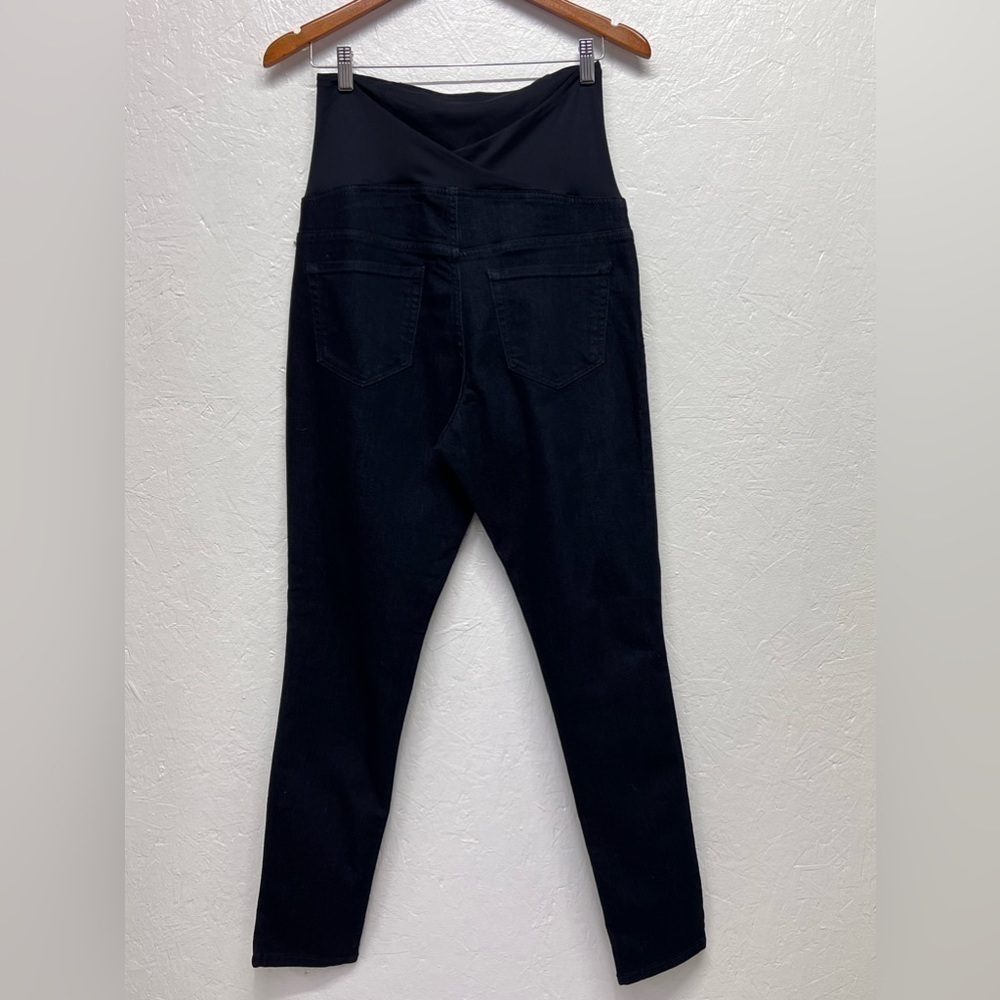 Over Belly Maternity Jeggings - Isabel Maternity Ingrid & Isabel Dark Wash - 8 - Picture 8 of 15